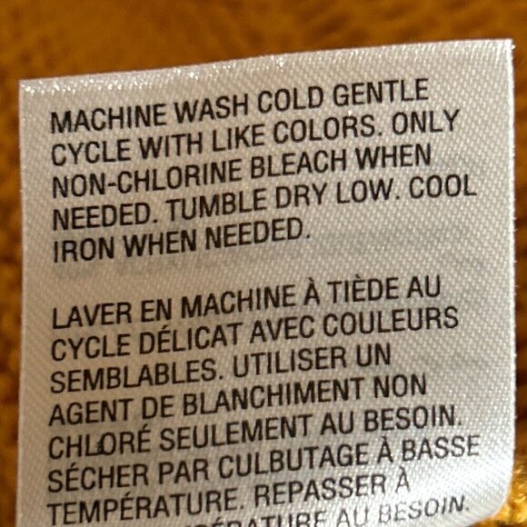 JM Collection SZ L Pumpkin color heavy knit sweater coat Comfy Warm Retro - Picture 8 of 9